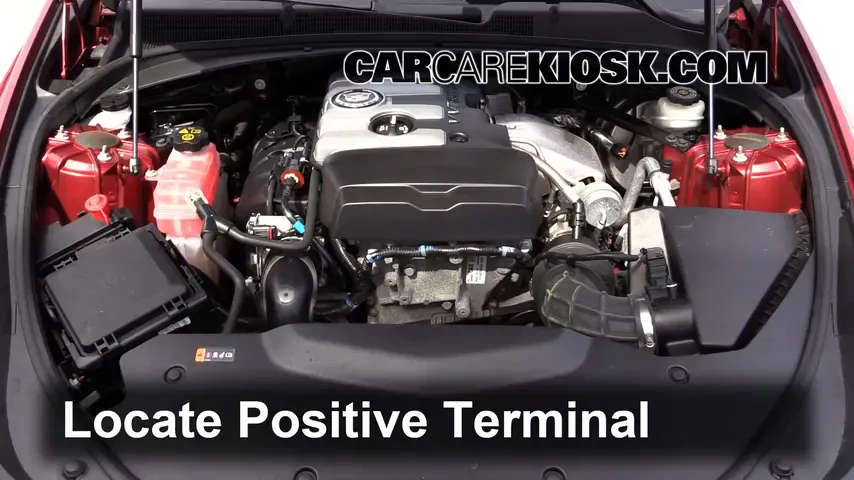 2015 Cadillac CTS 2.0L 4 Cyl. Turbo Battery Jumpstart